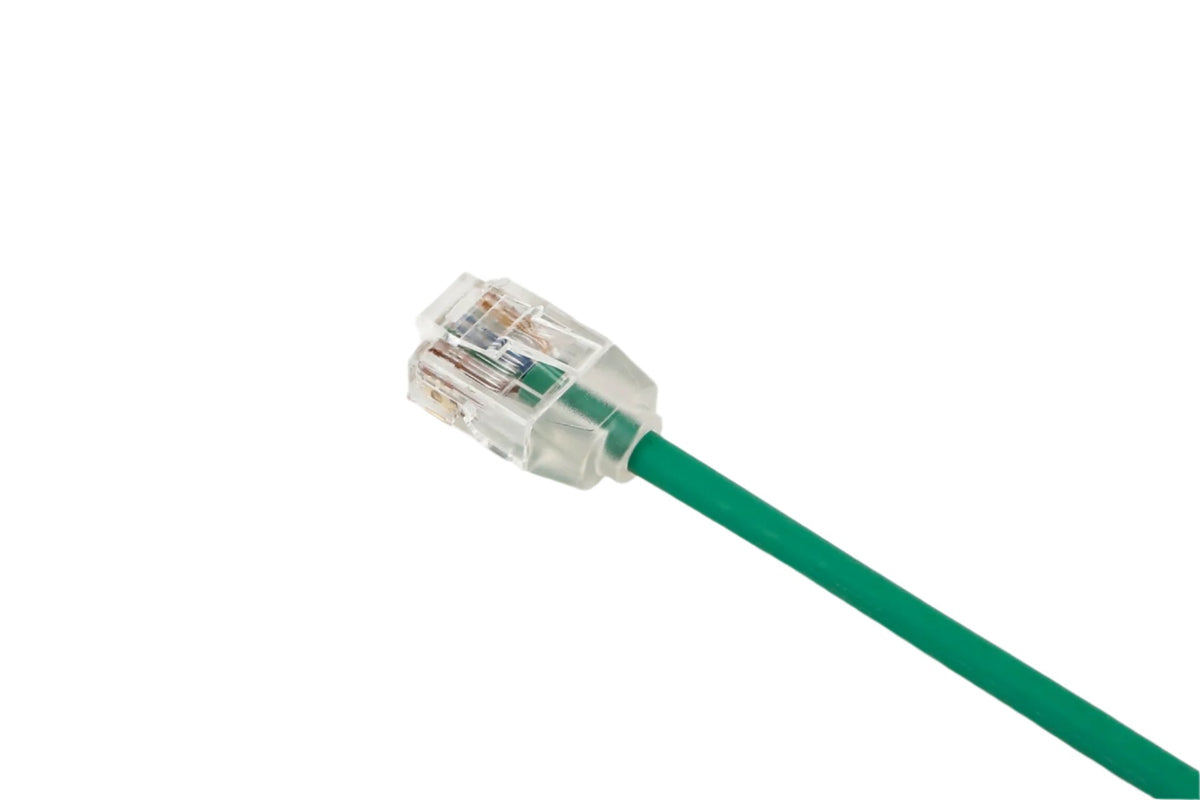 CAT6 28AWG Cable – FlexMini™ 6/ UTP FOR HIGH DENSITY APPLICATION WITH SHORT PLUG & BOOT - variable