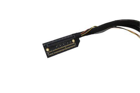 DUAL PCIe X16 Straight to 2x SlimSAS 8i Straight with Micro 3.0 Power, 500mm - simple