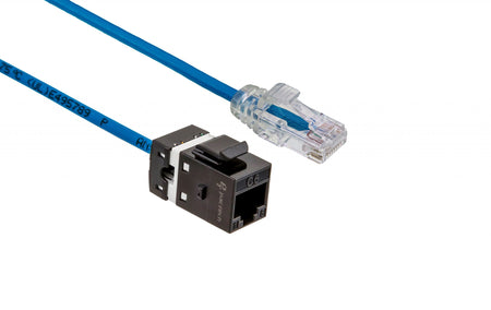FlexLite Cat6 UTP LSZH Plug - Dark Blue