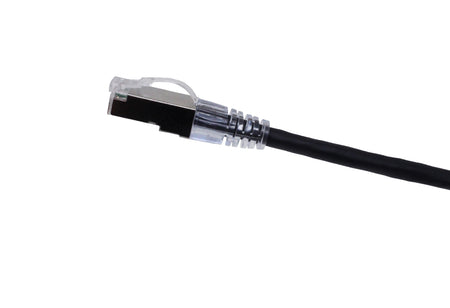 Arch Latch RJ45 connectors CAT6A 28AWG LSZH Cable - Round U/FTP With Boot - variable