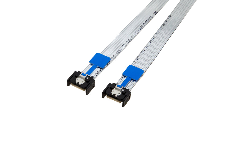MCIO 8i 74Pin Straight to 2x MCIO 4i Straight With Flexible 3M Ribbon Twinax Cables - simple