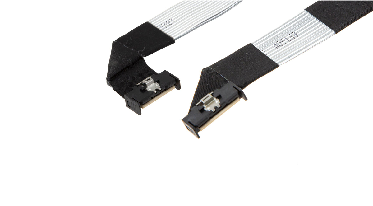 MCIO 8i 74Pin Right Angle to Right Side Exit With Flexible 3M Ribbon Twinax Cables - simple
