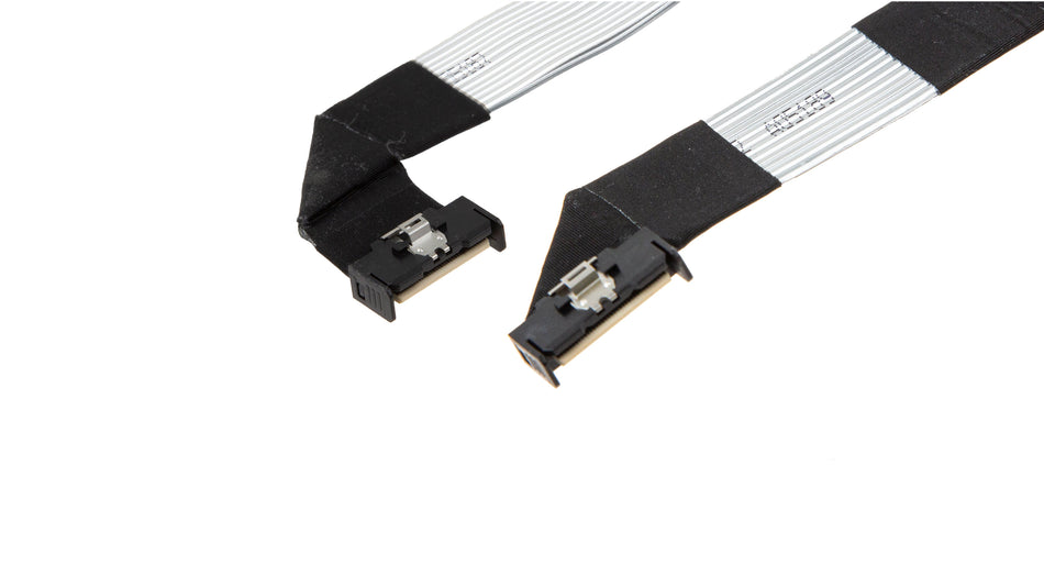 MCIO 8i 74Pin Right Angle to Right Side Exit With Flexible 3M Ribbon Twinax Cables - simple