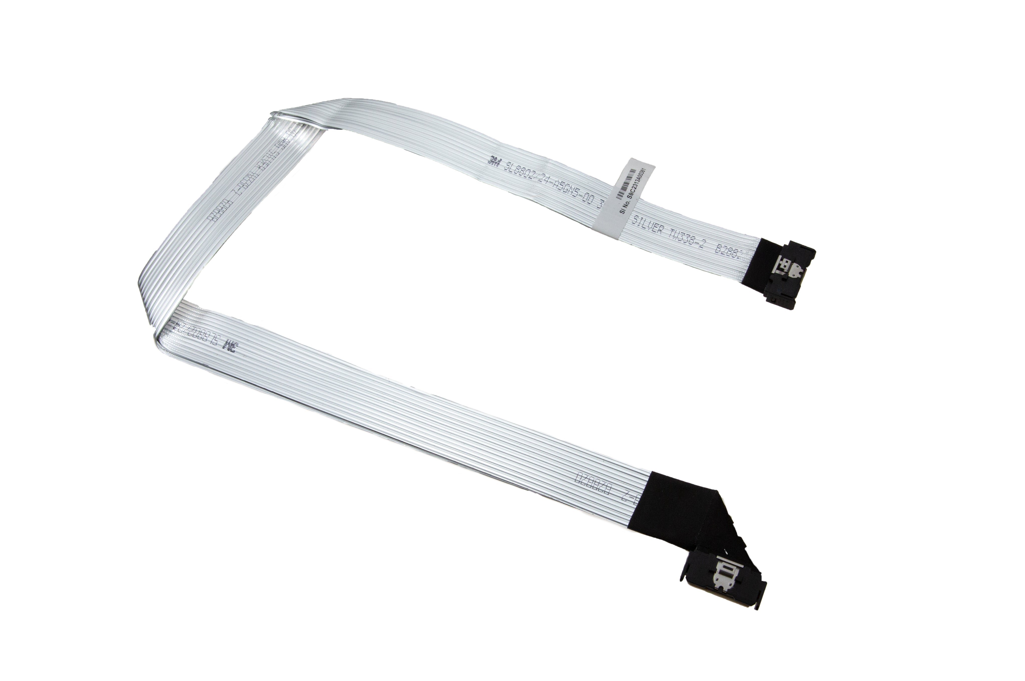 MCIO 8i 74Pin Straight to Left Side Exit With Flexible 3M Ribbon Twinax Cables - simple