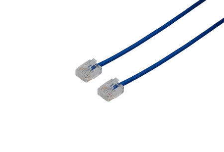 NEW CAT6 32AWG Cable For Very High Density Application- FlexMini™ UTP With Short Plug & Boot - variable