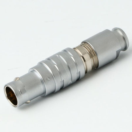 1B Metal Series, 10 Pin, Plug, Male Contact, Straight, Solder, Snap Latch, IP50 (Mating) Connector - simple