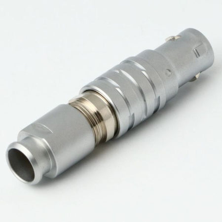 1B Metal Series, 10 Pin, Plug, Male Contact, Straight, Solder, Snap Latch, IP50 (Mating) Connector - simple