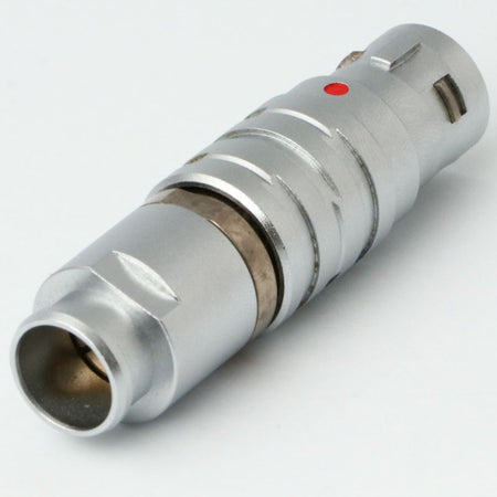 2B Metal Series, 10 Pin, Plug, Male Contact, Straight, Solder, Snap Latch, IP50 (Mating) Connector - simple