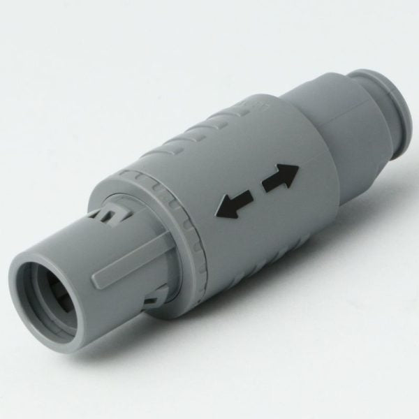 2P Plastic Series, Grey, 26 Pin, Plug, Male Contact, Straight, Solder, Snap Latch, IP50 (Mating) Connector - simple