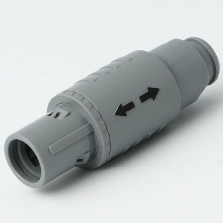 2P Plastic Series, Grey, 26 Pin, Plug, Male Contact, Straight, Solder, Snap Latch, IP50 (Mating) Connector - simple
