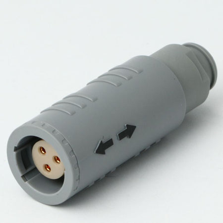 2P Plastic Series, Grey, 26 Pin, Plug, Female Contact, Straight, Solder, Snap Latch, IP50 (Mating) Connector - simple