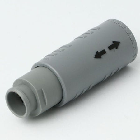 2P Plastic Series, Grey, 26 Pin, Plug, Female Contact, Straight, Solder, Snap Latch, IP50 (Mating) Connector - simple