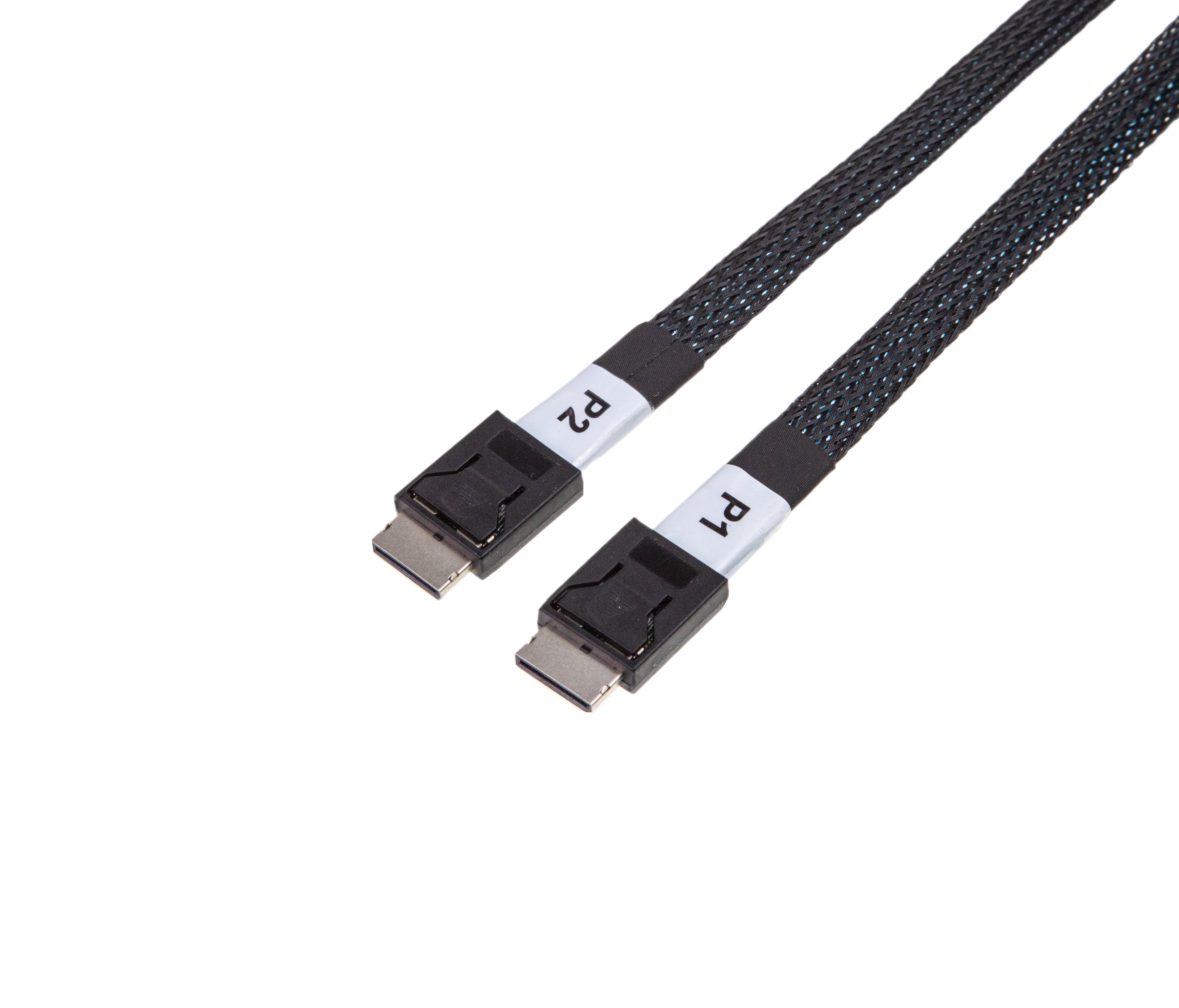 SlimSAS SFF-8654 8i Straight 74Pos to 2x OcuLink SFF-8611 4i - simple