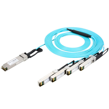 40G QSFP+ to 4*SFP+ Active Optical Cable PVC