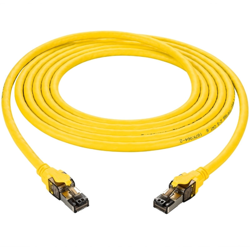Cat8 S/FTP PVC CM Ethernet Patch Cable 24AWG