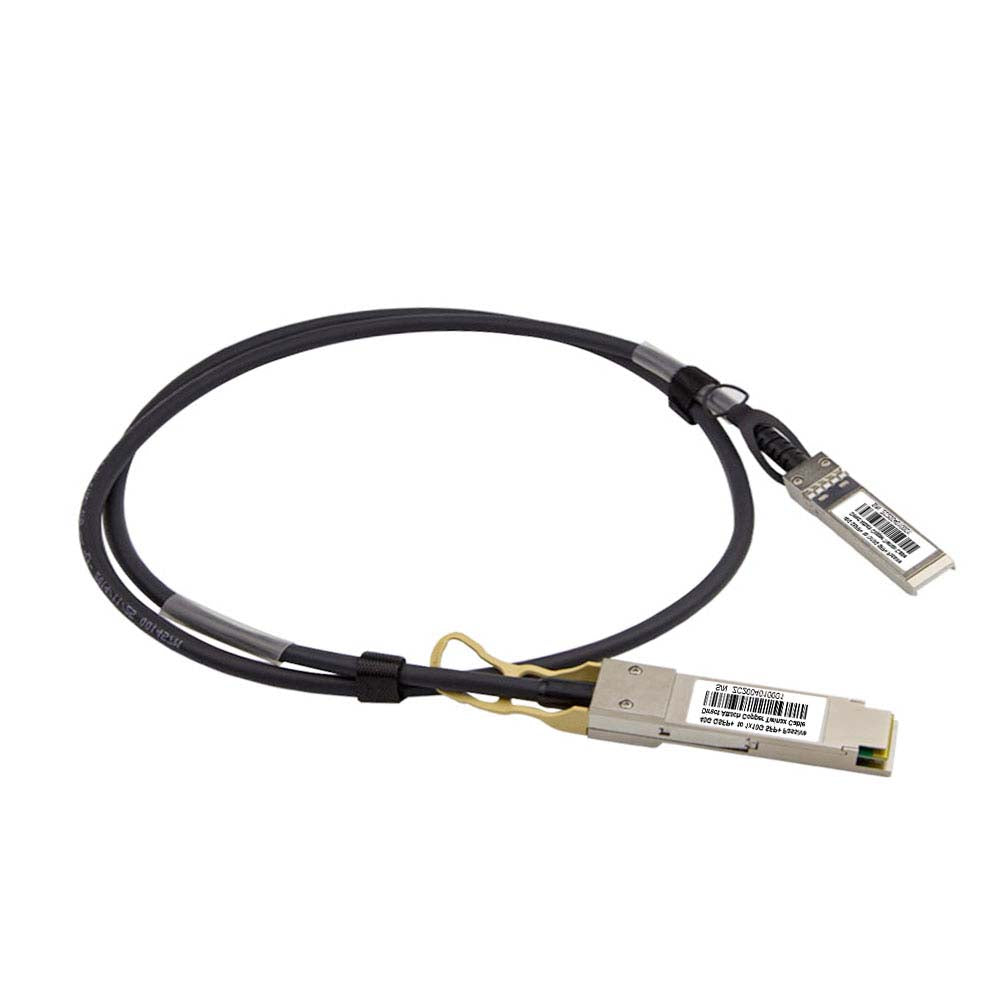40G QSFP+ to 1x10G SFP+ Passive Direct Attach Copper Twinax Cable_ZCables