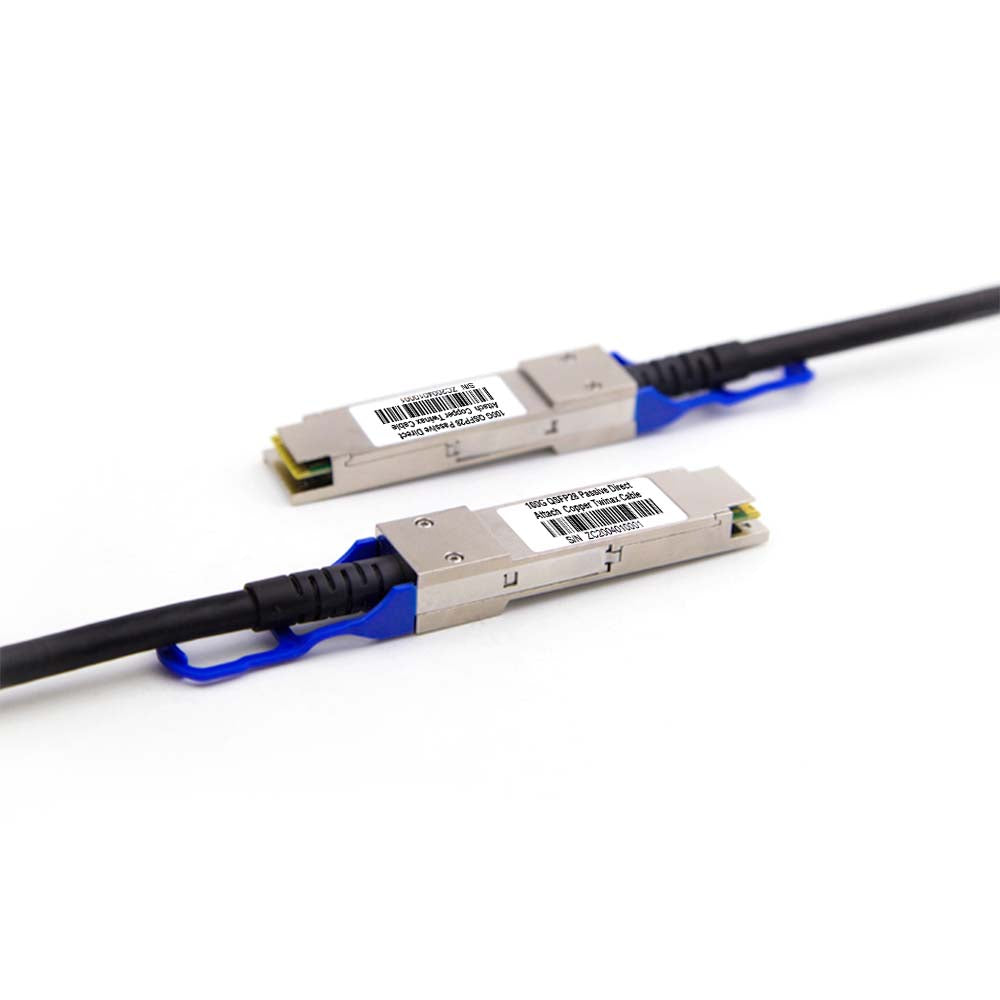 100G QSFP28 Passive Direct Attach Copper Twinax Cable