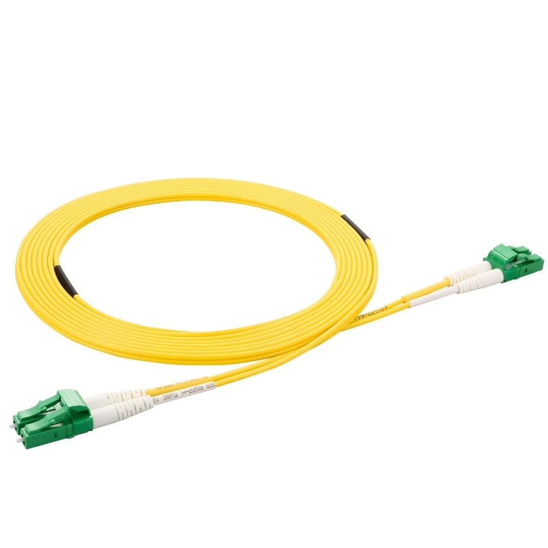 LC to LC Singlemode OS2 Duplex 9/125 OFNR Fiber Optic Patch Cable