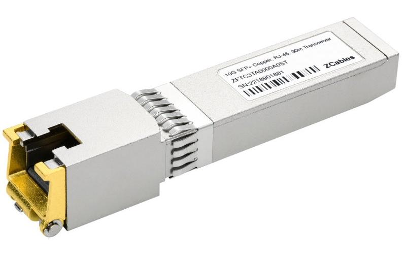 10G Base-T SFP+ Copper RJ45 30m Transceiver Module