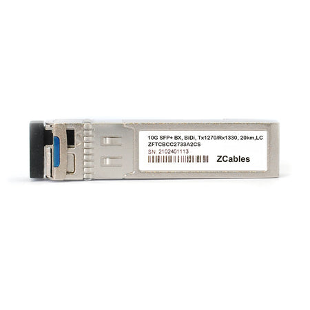 10GBase-BX SFP+ BiDi Tx1270/Rx1330 20km LC Transceiver Module