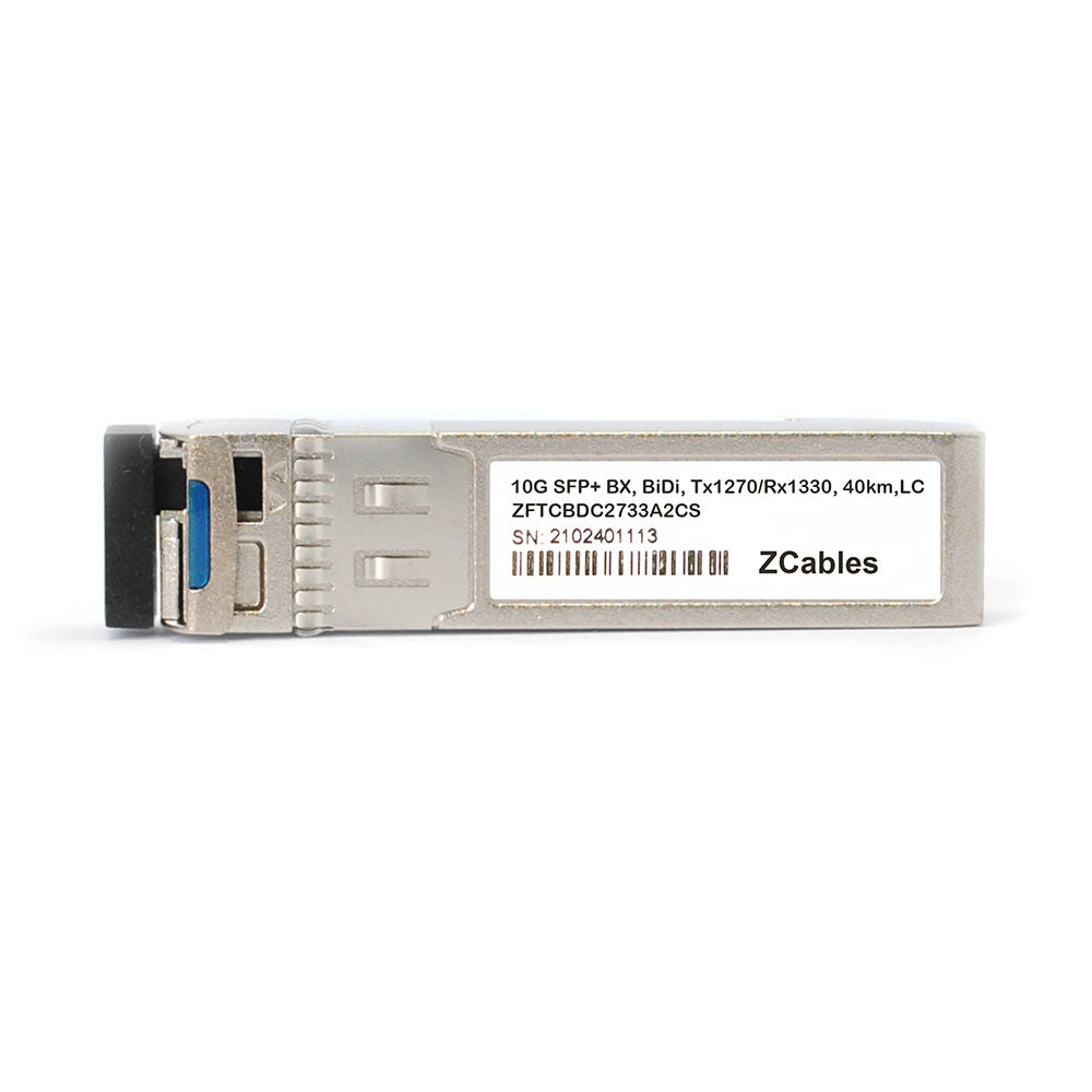 10GBase-BX SFP+ BiDi Tx1270/Rx1330 40km LC Transceiver Module