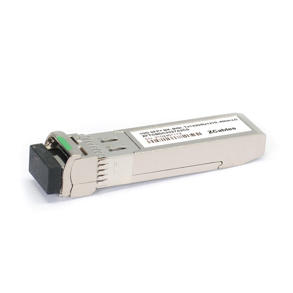 10GBase-BX SFP+ BiDi Tx1330/Rx1270 40km LC Transceiver Module