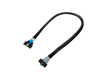 MCIO 8i 74Pin Straight to Right Angle With Active Latch - simple