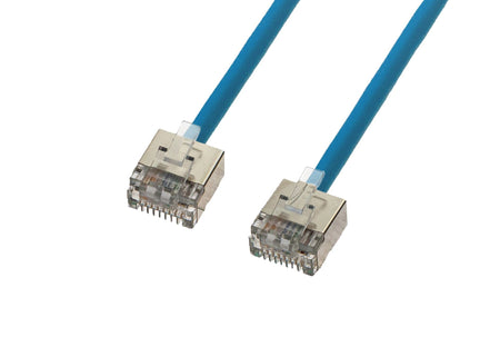 CAT6A 28AWG 10G Cable - FlexMini™ F/UTP Soft PVC With STP Short Plug