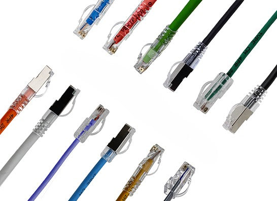 FlexArch™ Ethernet Patch Cord Series: No Tangles, Easy Plug-In and Release