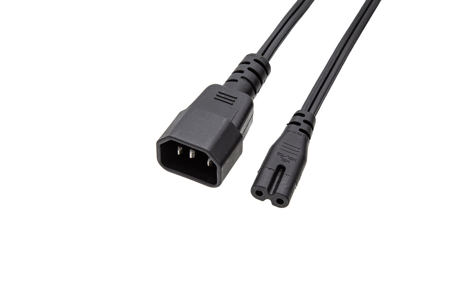 Data Center Power Cord – C14/C7 SPT-2, 18AWG, 10A/125V