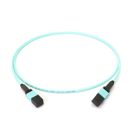 MPO to MPO Female 12 Fibers OM3 LSZH Multimode Trunk Cable - variable
