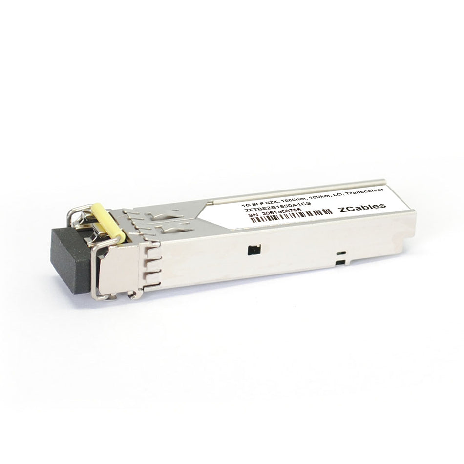 1.25GBase-EZX SFP 1550nm 100km LC Transceiver Module