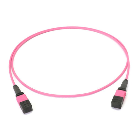 MPO to MPO (Low Loss) Female 12 Fibers OM4 LSZH Multimode Trunk Cable - variable