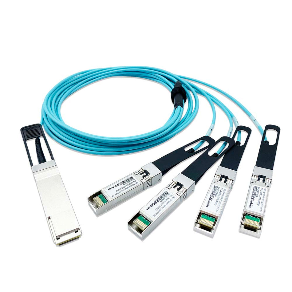 100G QSFP28 to 4*SFP28 Active Optical Cable LSZH