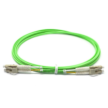 LC to LC Multimode OM5 Duplex 50/125 LSZH Fiber Optic Patch Cable - variable
