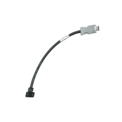Omron Servo Motor Encoder Cable, 1M, Compatible with Omron Original Part Number: R88A-CRKA001C