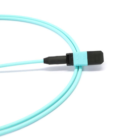 MPO to MPO Female 12 Fibers OM3 LSZH Multimode Trunk Cable - variable