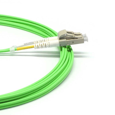 LC to LC Multimode OM5 Duplex 50/125 LSZH Fiber Optic Patch Cable - variable