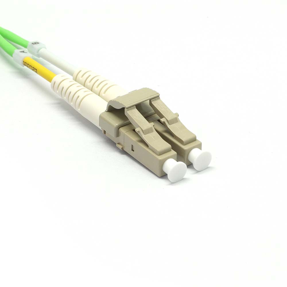 LC to LC Multimode OM5 Duplex 50/125 LSZH Fiber Optic Patch Cable - variable