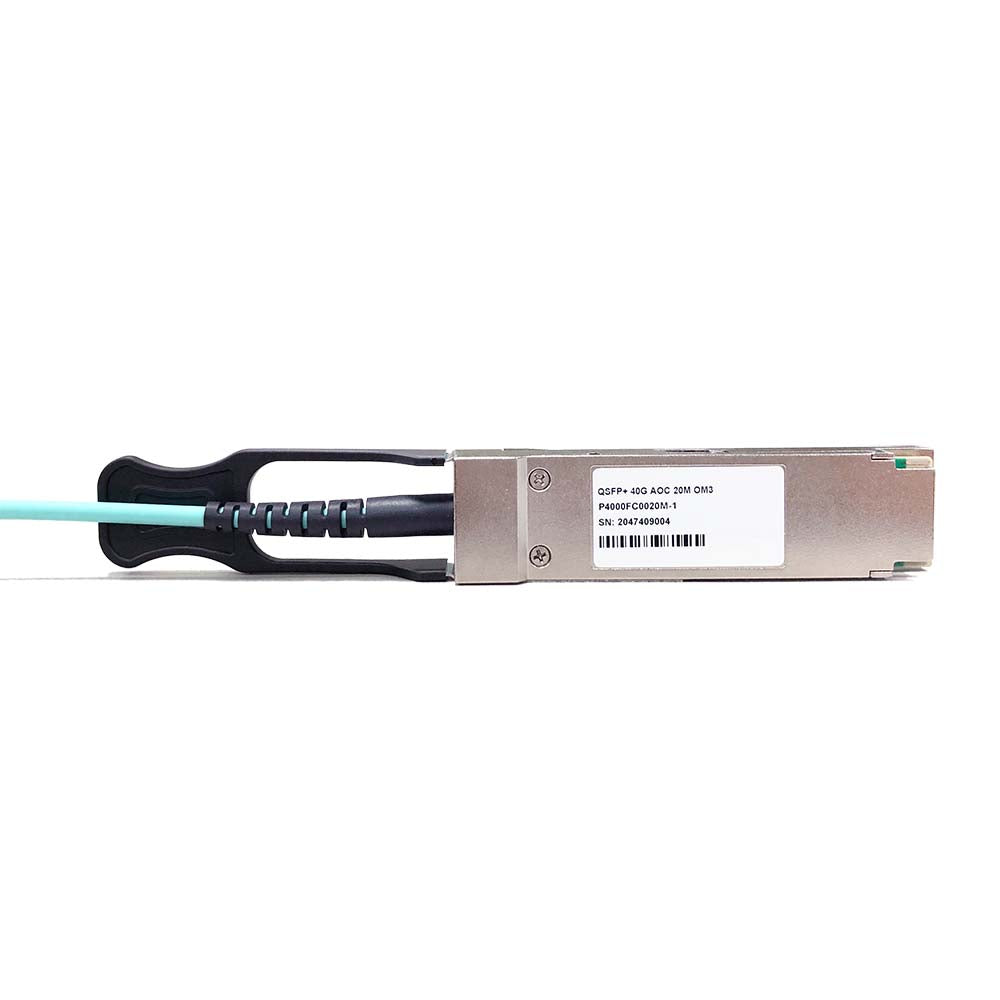 40G QSFP+ Active Optical Cable LSZH - variable