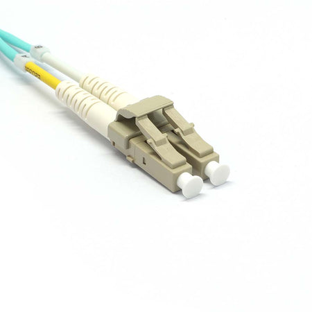 LC to LC Multimode OM3 Duplex 50/125 LSZH Fiber Optic Patch Cable - variable