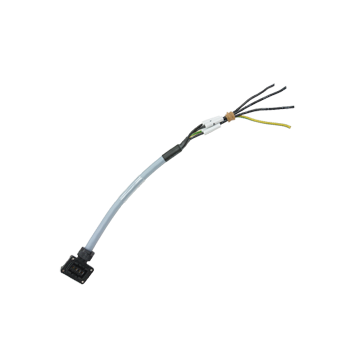 Mitsubishi Servo Motor Power Cable, 10M, Compatible with Mitsubishi Electric Original Part Number: MR-PWS1CBL10M-A1-H-D