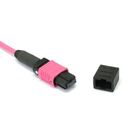 MPO to MPO (Low Loss) Female 12 Fibers OM4 LSZH Multimode Trunk Cable - variable