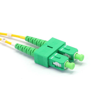 LC to SC Singlemode OS2 Duplex 9/125 LSZH Fiber Optic Patch Cable - variable