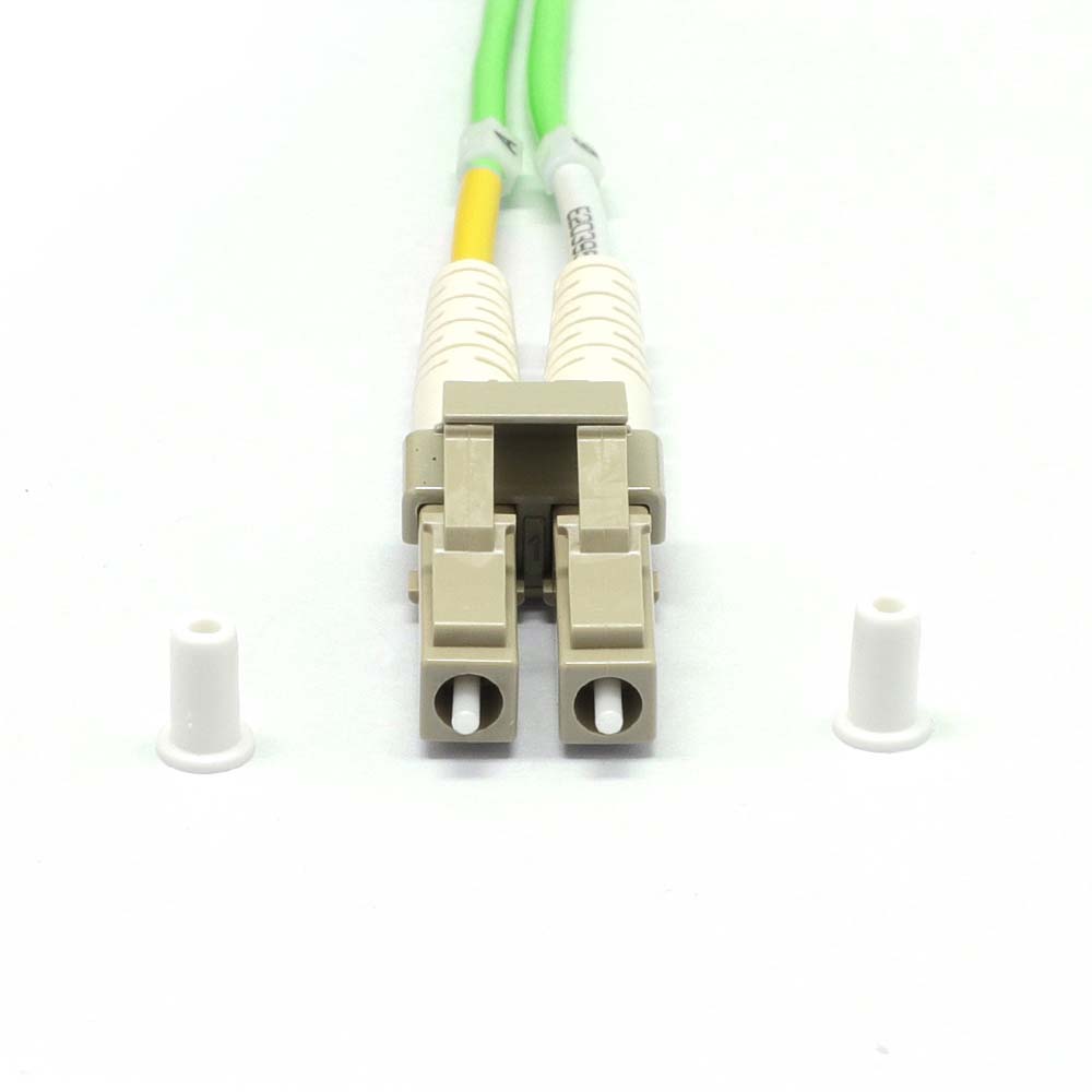 LC to LC Multimode OM5 Duplex 50/125 LSZH Fiber Optic Patch Cable - variable