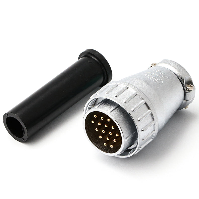 Industrial Square-28 series, 16 Pin, Plug, Male Contact, Straight, Sol ...