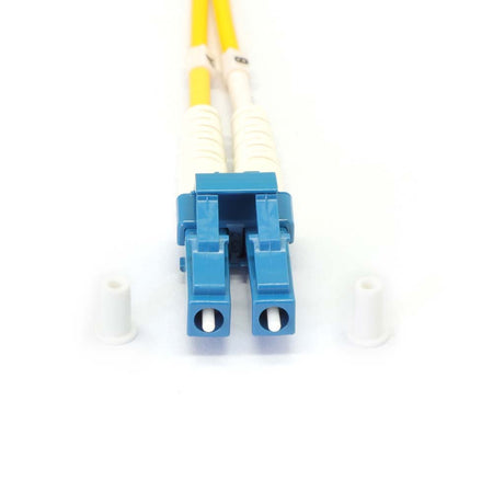 LC to SC Singlemode OS2 Duplex 9/125 LSZH Fiber Optic Patch Cable - variable