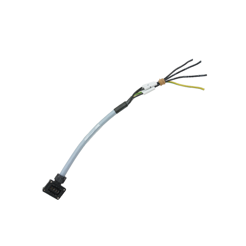 Mitsubishi Servo Motor Power Cable, 5M, Compatible with Mitsubishi Electric Original Part Number: MR-PWS1CBL5M-A1-H-D