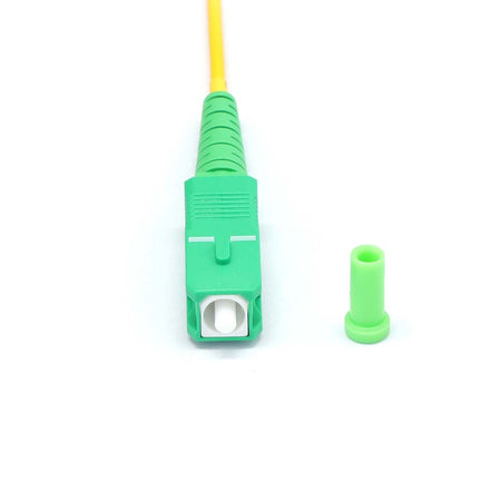 LC to SC Singlemode OS2 Simplex 9/125 LSZH Fiber Optic Patch Cable - variable
