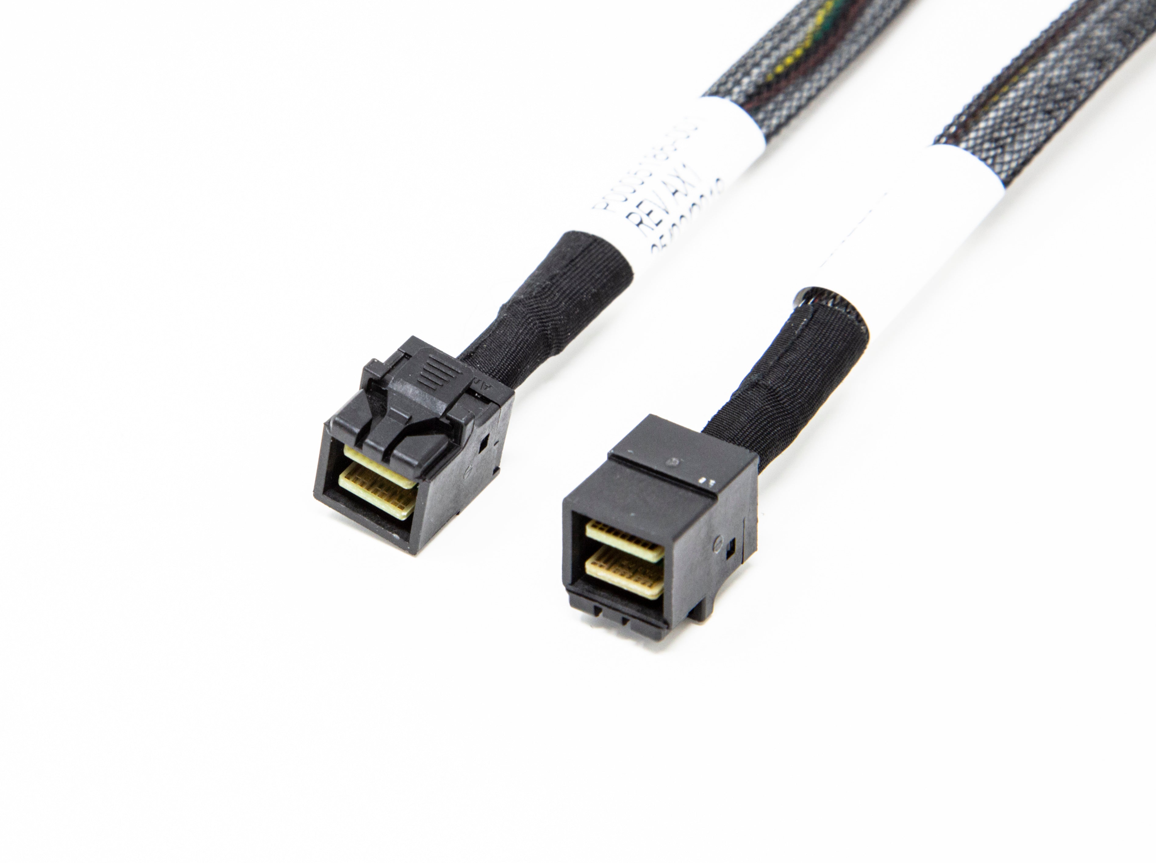 NEW SlimSAS SFF-8654 8i Straight 74Pos to 2x HD MiniSAS SFF-8643 4i
